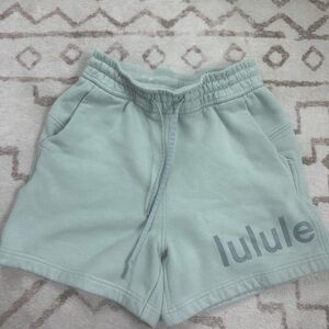 lululemon athletica Mint Green Athletic Shorts